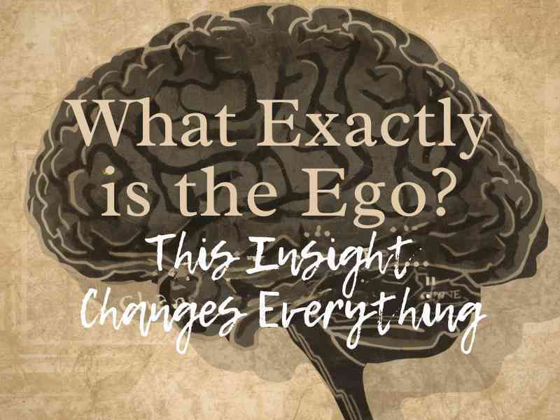 What Exactly is the Ego? (This Insight Changes Everything)
